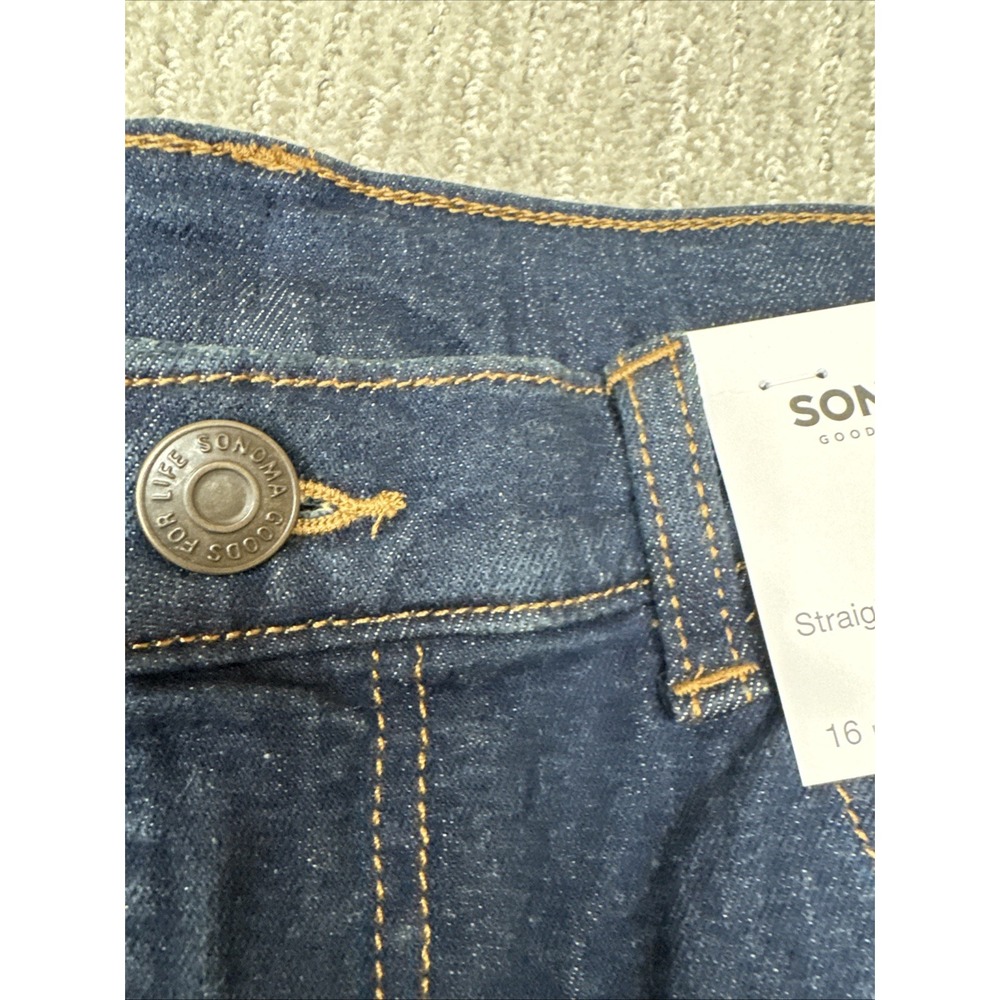 Sonoma Size 16 Straight Husky Inseam 28 #585 - Picture 5 of 12